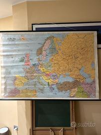 Carta politica e geografica europa