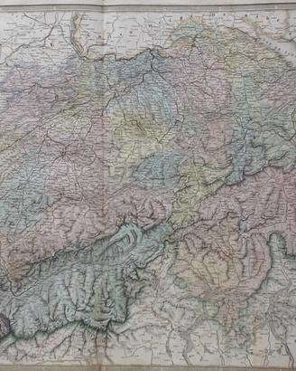 Carta geografica antica 