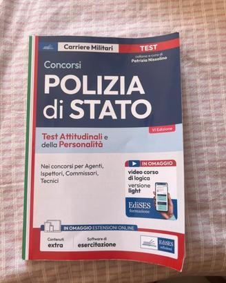 Libro per la preparazione concorso di Polizia