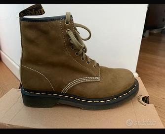 Dr. martens verde oliva, n.39 unisex