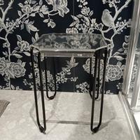 tavolino metallo e pexiglas 