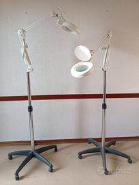 Lampada professionale con lente d’ingrandimento