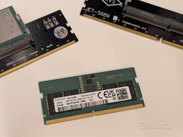 16gb (2x8gb) DDR5 5600 SO-DIMM Adapter second kit