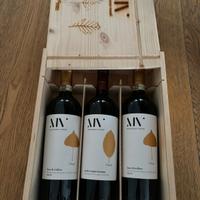 Cassetta legno 3 bottiglie Marianna Venuti – Fiano