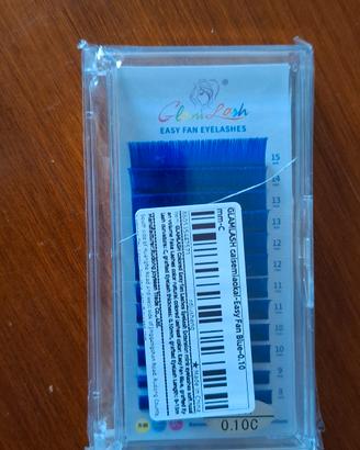 Favolose ciglia finte Blu elettrico