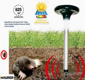 Repellente Ultrasuoni Talpe Scacciatalpe Roditori 