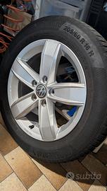 4 Cerchi VW T-ROC + 4 Gomme Continental invernale 