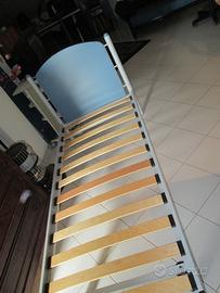 Letto (80x190) con doghe ortopediche e materasso
