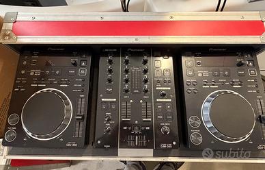 Console DJ Pioneer CDJ-350 + DJM-350 + accessori