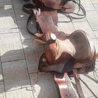 2 Selle cavallo monta americana