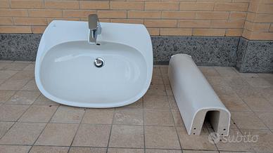 Lavandino bagno completo rubinetto ideal standard 