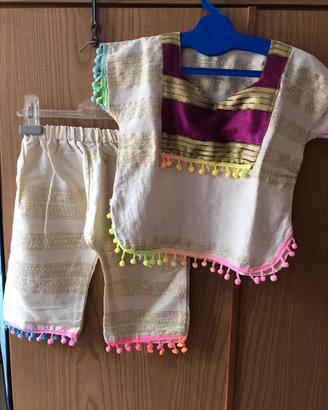 Set abbigliamento etnico per bambini da Tunisia