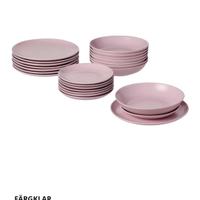 Servizio piatti Ikea + tazze latte e caffe