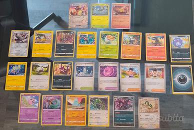 Lotto carte Pokemon