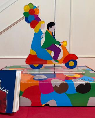 Marco Lodola serigrafia in plexiglass feeling