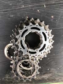 Pacco pignoni SHIMANO CS-HG70-9 9 speed 12/23