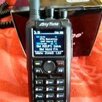 radio dmr  analogica vhf  uhf anytone 878 uv  plus