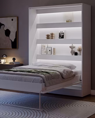 LETTO A SCOMP. CON LUCI LED, ELEGANTISSIME!