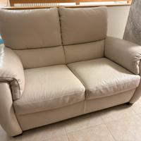 Divano (Divani&Divani) in pelle due posti