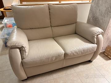 Divano (Divani&Divani) in pelle due posti
