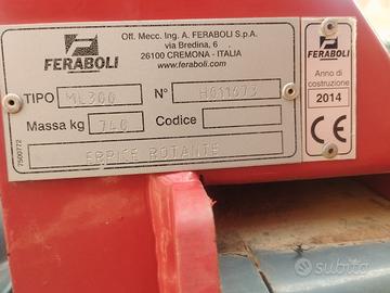 Erpice rotante feraboli ml300