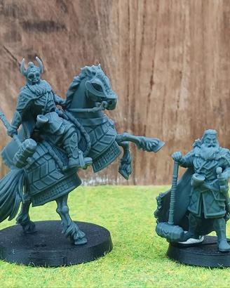 Miniature di Helm Hammerhand di Rohan
