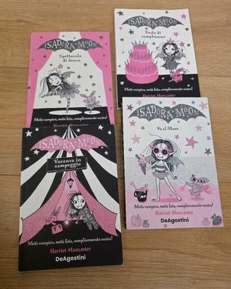4 libri di Isadora Moon usati come nuovi