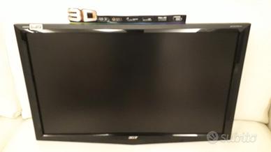 Monitor pc Acer gn245 hq con occhiali 3D Nvidia