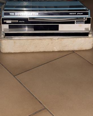 Giradischi portatile vintage the soundmaster