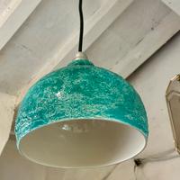 Lampadario verde