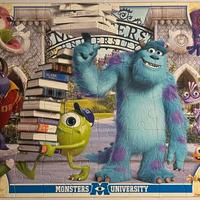 puzzle Monsters University +4 anni 60 pezzi usato