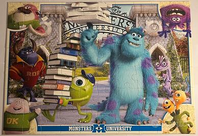 puzzle Monsters University +4 anni 60 pezzi usato