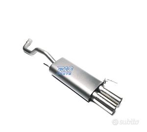 SILENZIATORE DI SCARICO PER VOLKSWAGEN VW POLO 199