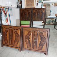 Letto antico fine 800' in Ferro e Stagno