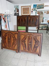 Letto antico fine 800' in Ferro e Stagno