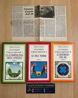 Il signore degli Anelli Biblioteca Rusconi 1974