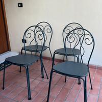 sedie da giardino