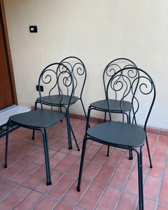 sedie da giardino