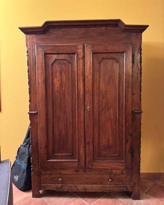 Armadio legno massello pioppo