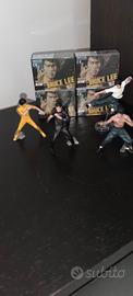 set action figures Bruce lee nuove