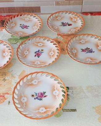Servizio da 6 piatti colorati 