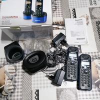 Coppia telefoni cordless digitali Panasonic