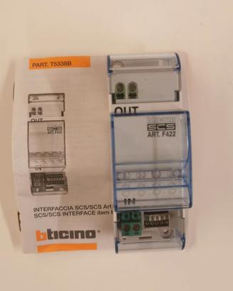 BTICINO F422 Interfaccia di comunicazione