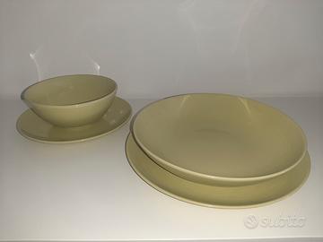 Set piatti verdi IKEA