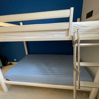 Letto a castello a una piazza e mezzo