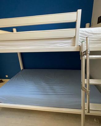 Letto a castello a una piazza e mezzo