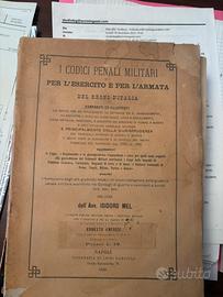 Codici penali Militari Regno d Italia 1880 - isido