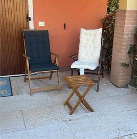 Sedie da giardino