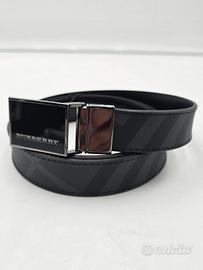 Cintura Riversibile Burberry London Check
