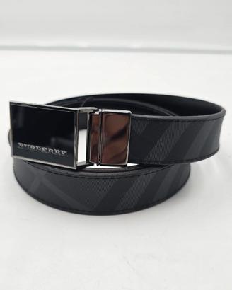 Cintura Riversibile Burberry London Check